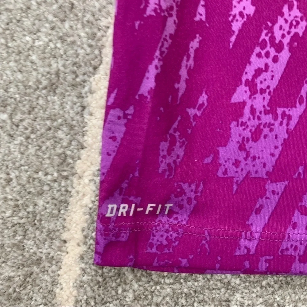 Nike Dri-Fit Purple Short Sleeve T-shirt 5